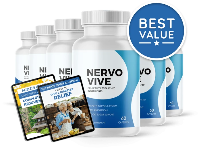 NervoVive 6 Bottles package